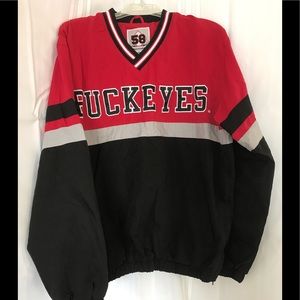 Men’s Medium Ohio State Buckeyes Pullover Jacket